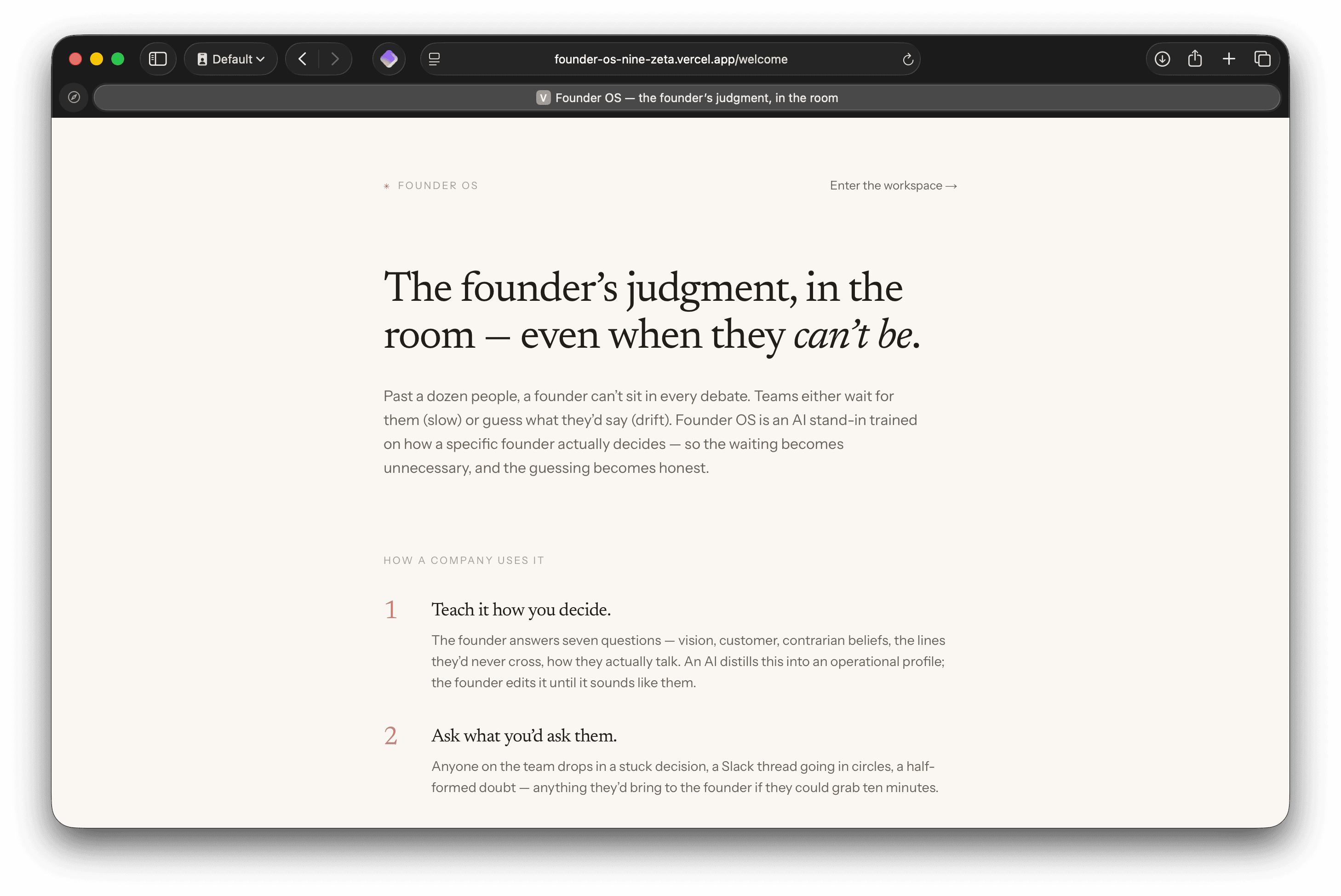 Founder OS